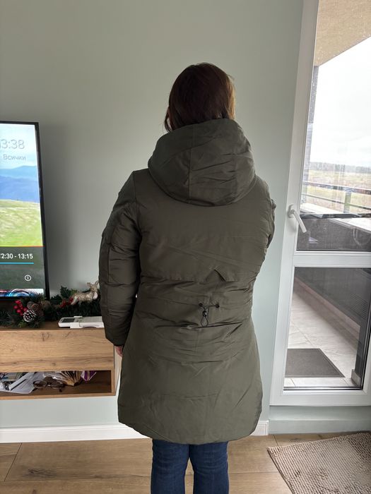 Дамско зимно  дълго яке/шуба