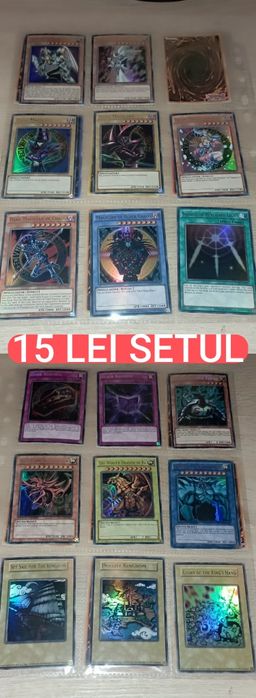 Yu-Gi-Oh Singles Originale M/NM (ENGLEZĂ)