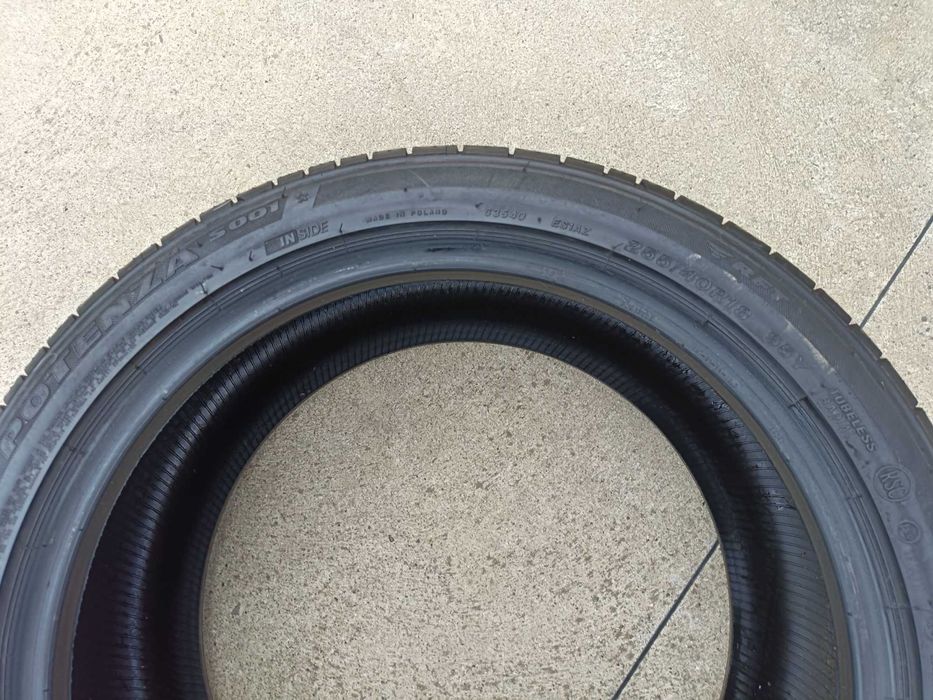 Set anvelope vara 225 45 18 cu 255 40 18 bridgestone potenza run flat