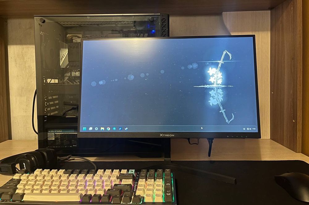 ПК-GTX 1080,Intel Core i7-10700KF с монитором,Периферией,стол,стул,
