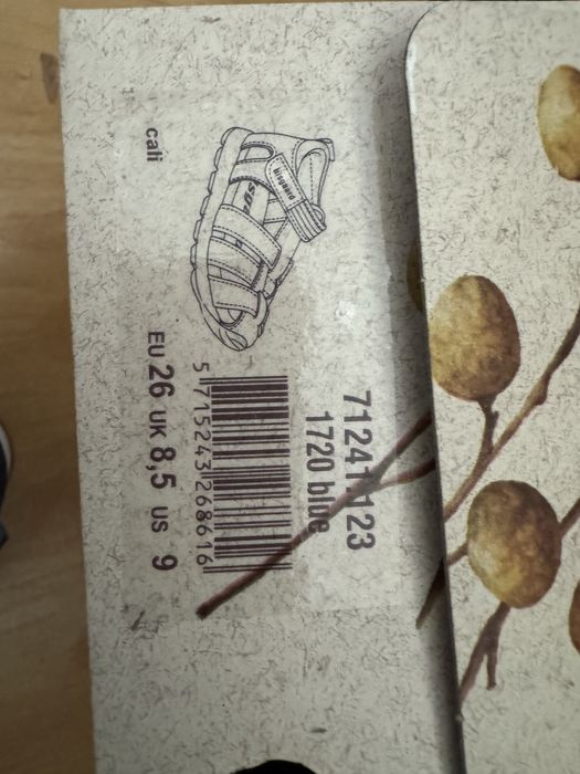 Sandale piele 26 Bisgaard