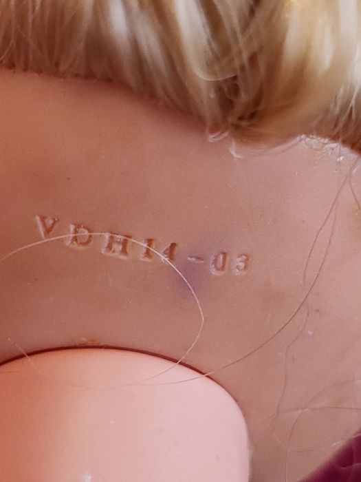 Красивая куколка с ресничками,с номером.