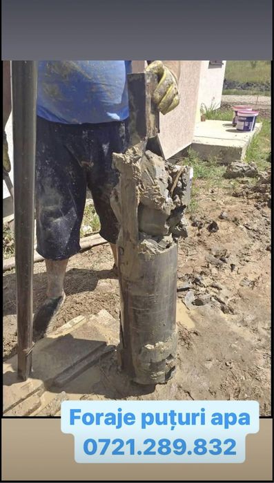 Foraje puturi de apa mica si medie adancime