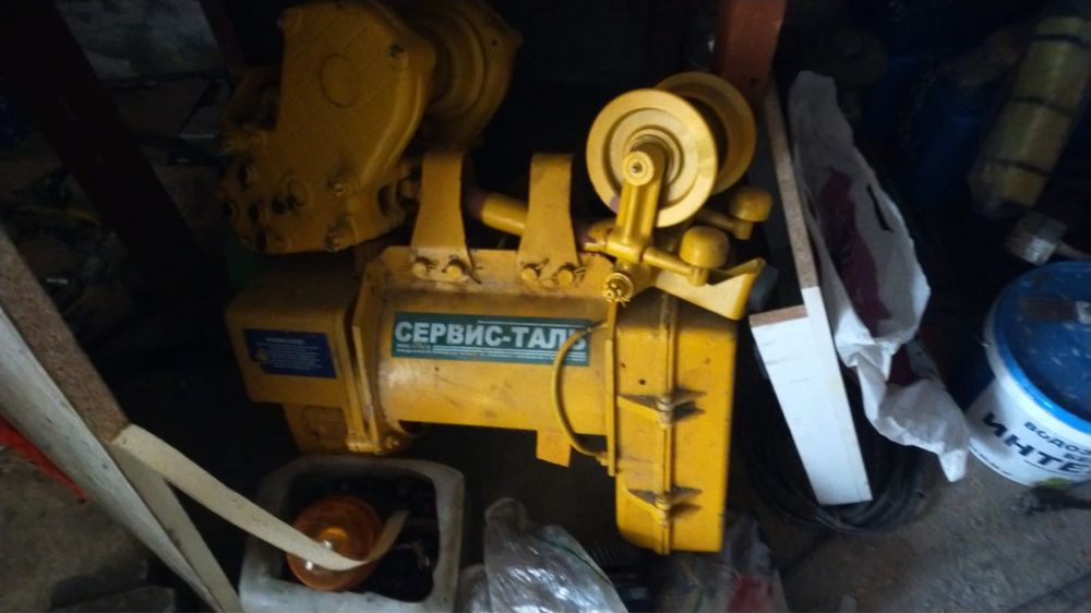 Электротельфер новый