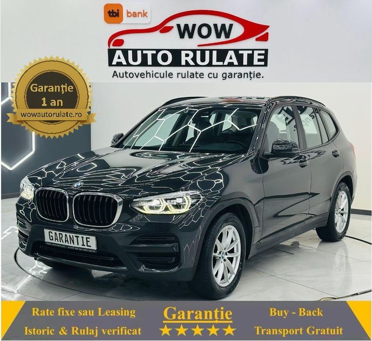 BMW X3 2019 2.0D E6 Garantie 12 Luni Rate Avans 0 Doar Cu Buletinul