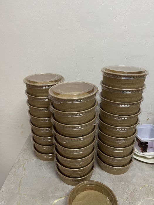 Салатник 200512 коричневый