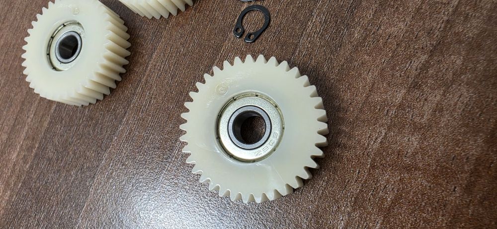 Set 3 pinioane planetare 36T (38mm) motor bicicletă electrică (Bafang, e-bike) + siguranțe