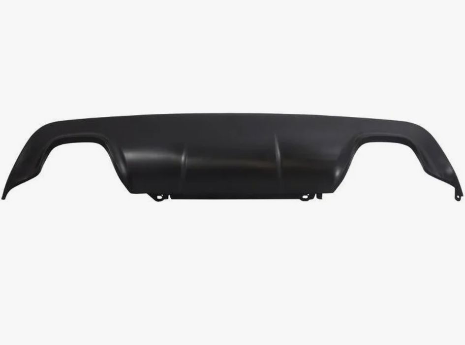 Difuzor bara spate prelungire lip compatibil BMW Seria 5 E60  E61  negru lucios montare plug and play