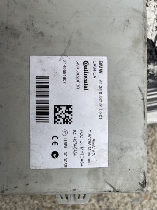 Vand calculator motor ECU + cas BMW f01 seria 7