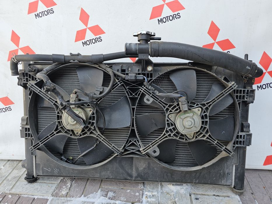 Радиатор основной, кондиционера, диффузор