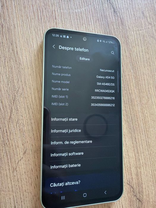 Samsung galaxy A54 5G