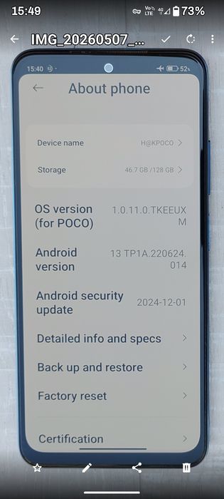Xiaomi POCO M4 Pro