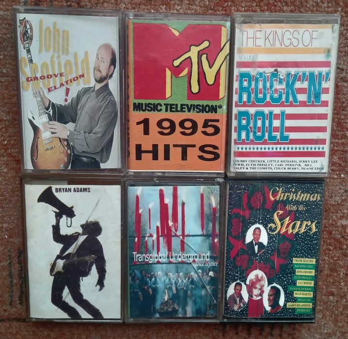 Аудио касети рок, метъл и др. по 4,00 лева