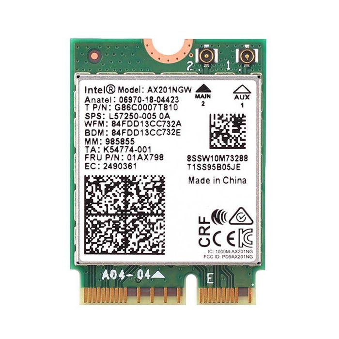 Samsung intel WI-FI Module WDN221M ax201 ac7260