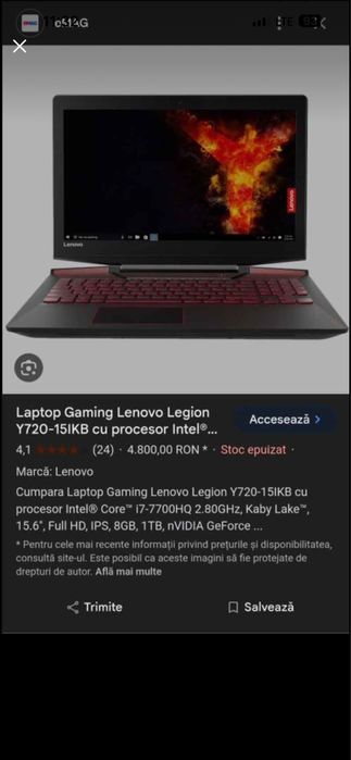 Lenovo y720 gaming