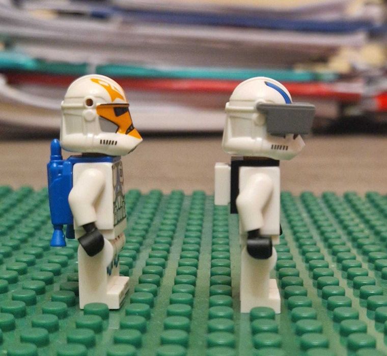 lego 2 clone star wars 501st și 332nd