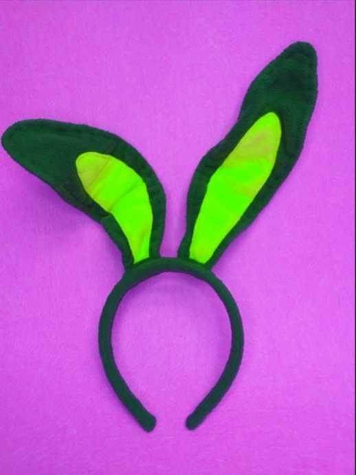 Ободок с ушками зайчика