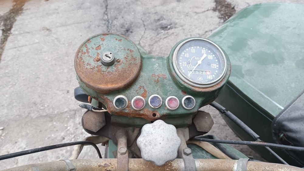 Днепър м16 с кош