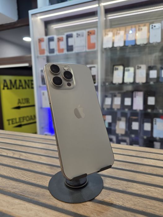 iPhone 16 Pro Max 256GB. IMPECABIL !! 93% Bateria