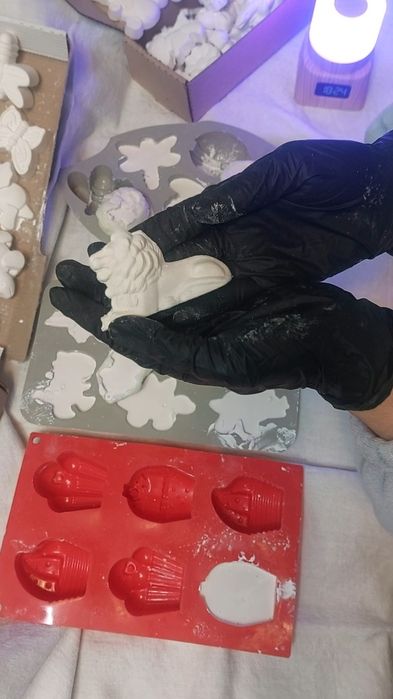 Гипс расскраска для детей и взрослых . Болажонлар учун гипсдан шакллар