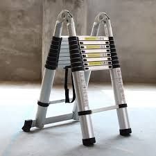 Лестница стремянка телескопическая