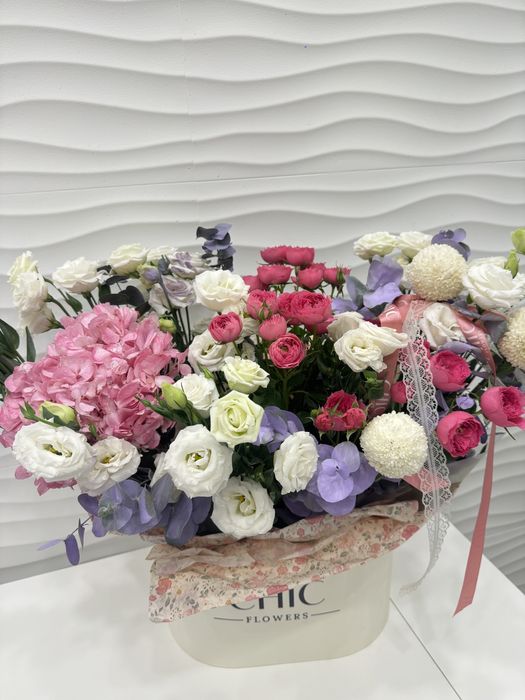 Chic flowers,свежие цветы продаются