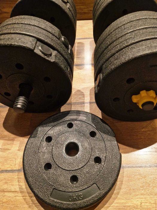 Set gantera reglabila 2x24kg