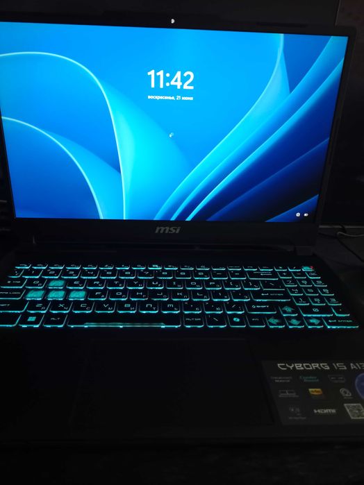 Игровой ноутбук MSI Cyborg 15 RTX 3050