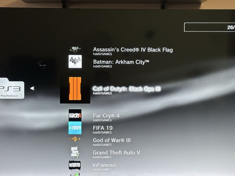 Sony Playstation 3 Slim Modat, hdd- 500gb, maneta