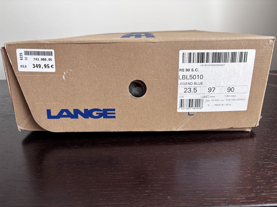 Clapari Copii  LANGE RS 90 SC 23-23,5 - 276 mm - VIBRANT BLUE