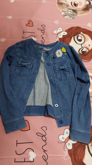 Geaca de fas si geaca de blugi pt fetita