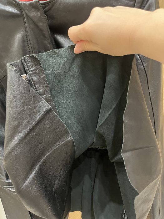 Кожаный пиджак