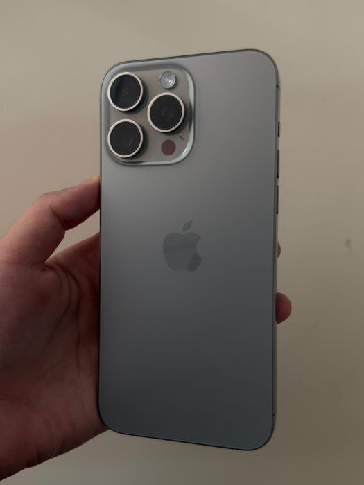 Iphone 15 pro max 512gb natural titanium