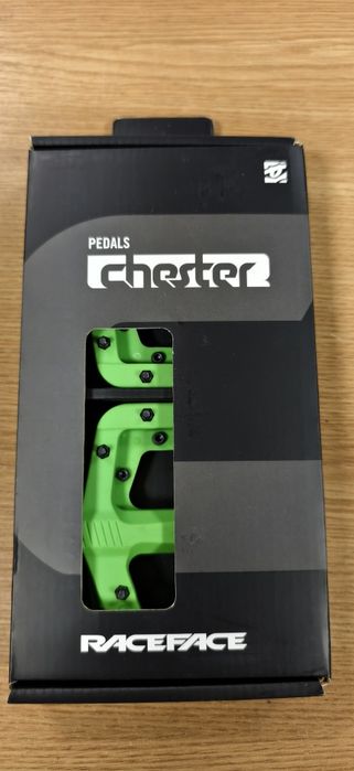 Race Face Chester Green Composite Flat Pedals / Качествени Платформени Педали