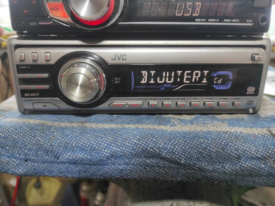 CD player auto, MP3, RADIO-CD, SONY, JVC