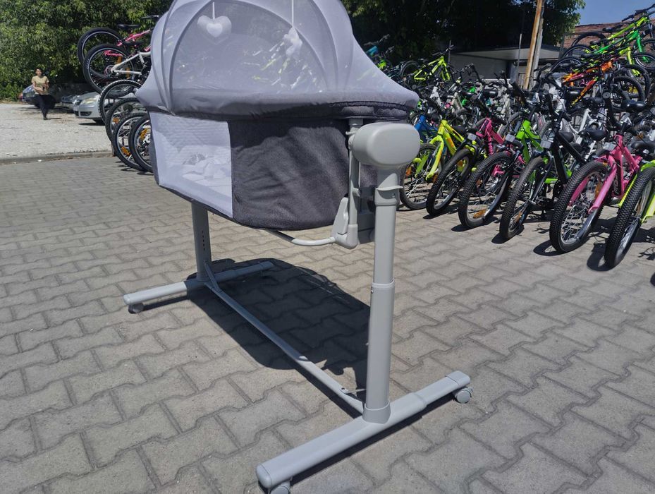 CANGAROO Легло люлка C`est la vie сив графит