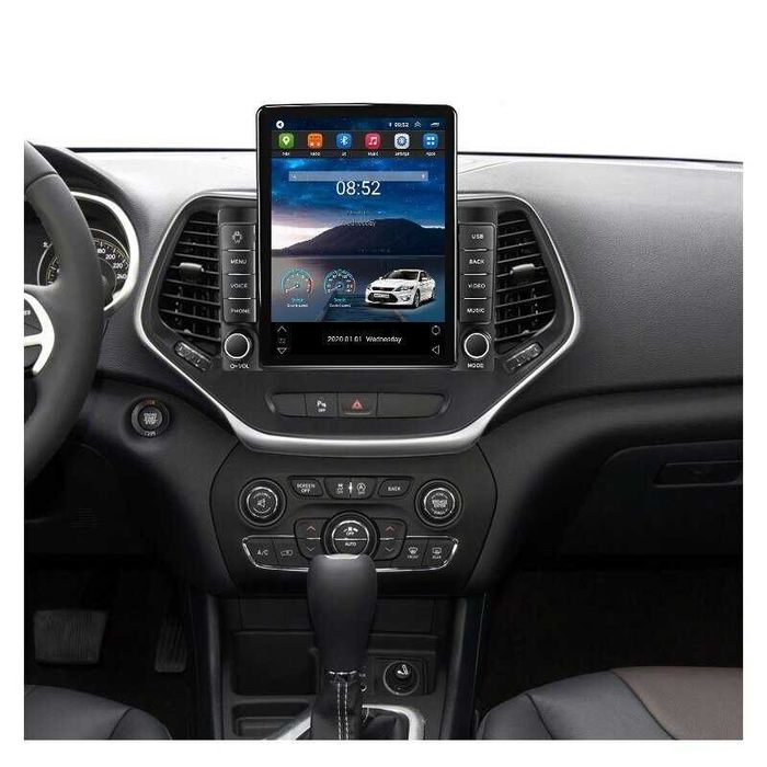 Navigatie Jeep Grand Cherokee 2014 - 2020 Ecran TESLA 9.7 inch 4GB