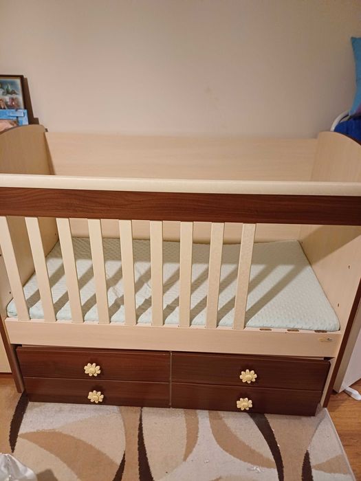 Бебешка кошара - люлееща + Доставка