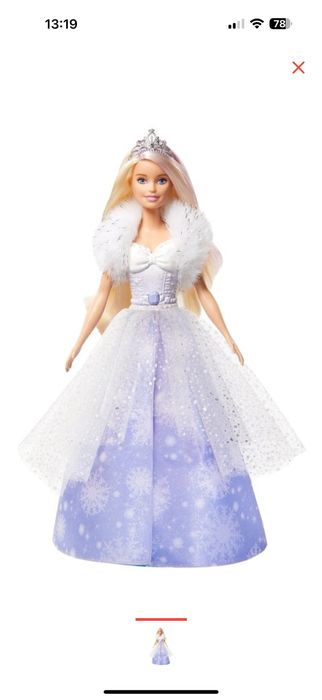 Barbie снежная принцесса