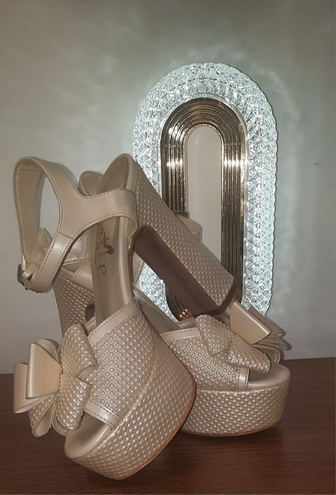 Sandale mireasa Ivory