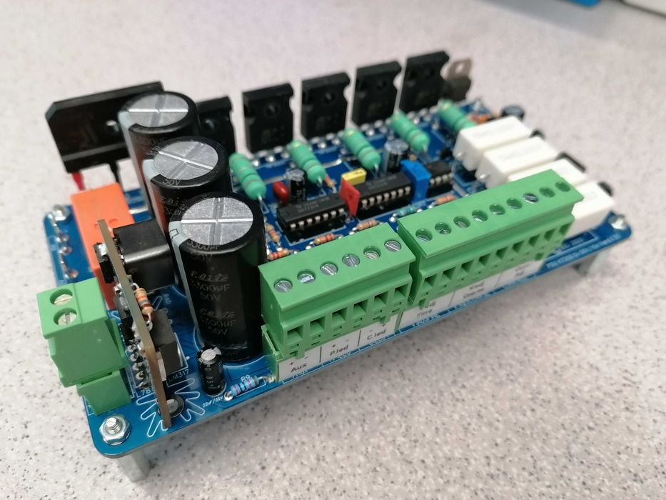 Cablaj PCB sursa reglabila 0-30v, 0-10a, k7200
