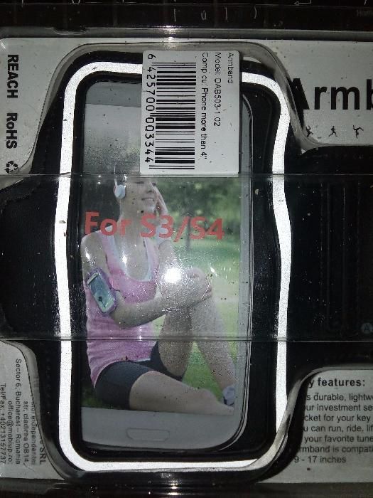 Suport brat iWill pentru telefoane cu ecran mai mare de 4, negru