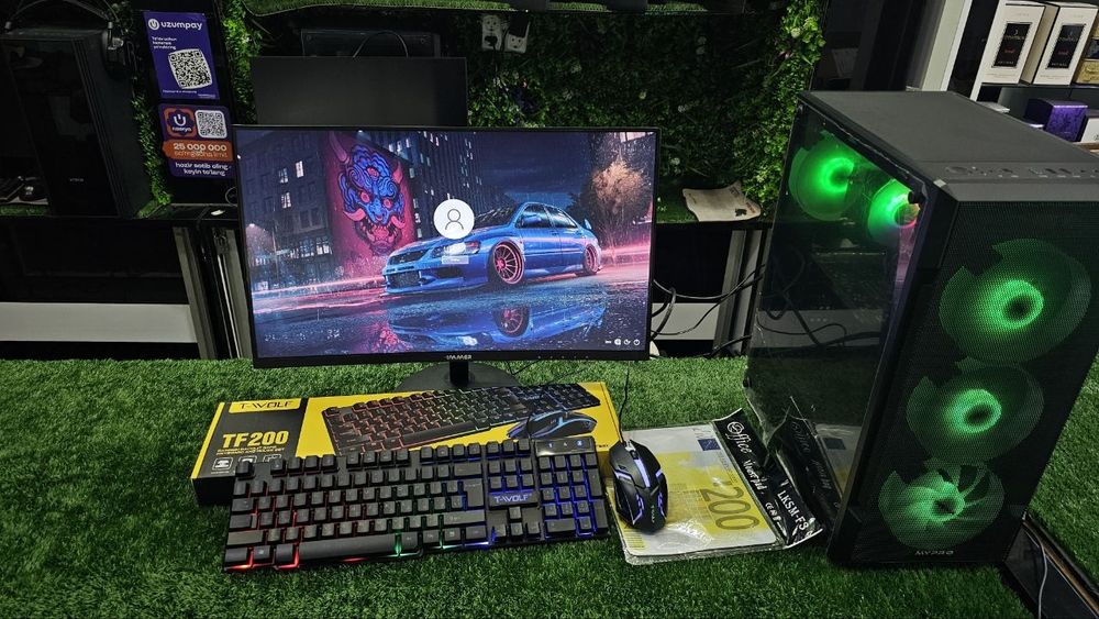 Game club дан олнган  12шт настоящый игравой компютерлар  50% минусига