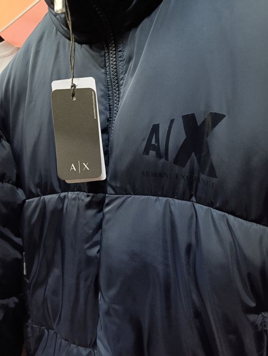 Оригинално яке Armani Exchange XL , XXL  ново мъжко уголемено зимно AX