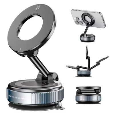 Стойка №5091-1 вакуумна магнитна стойка, регулируема на 360°, сгъваема