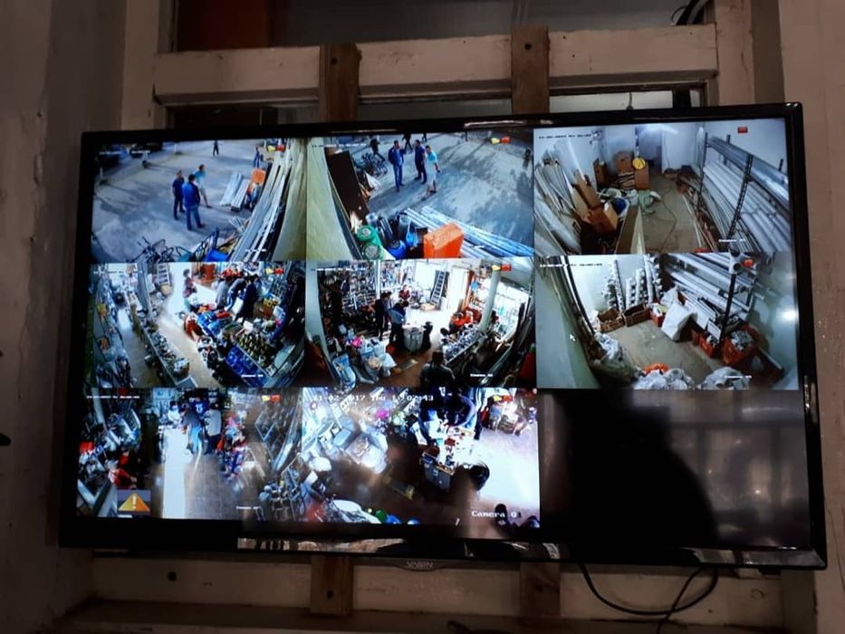 Установка камер видеонаблюдение