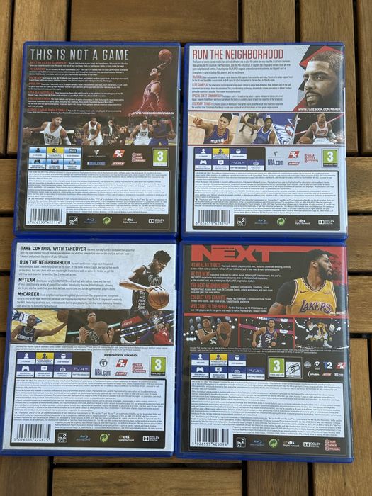 NBA 2K 17 18 19 20 - ps4