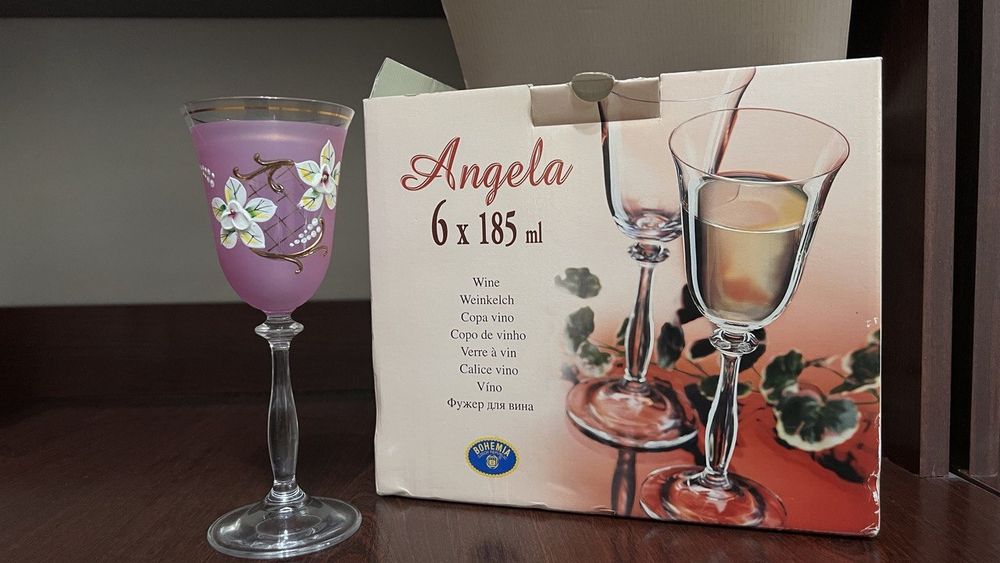 Комплект из 6 бокалов "BOHEMIA" чешского производства