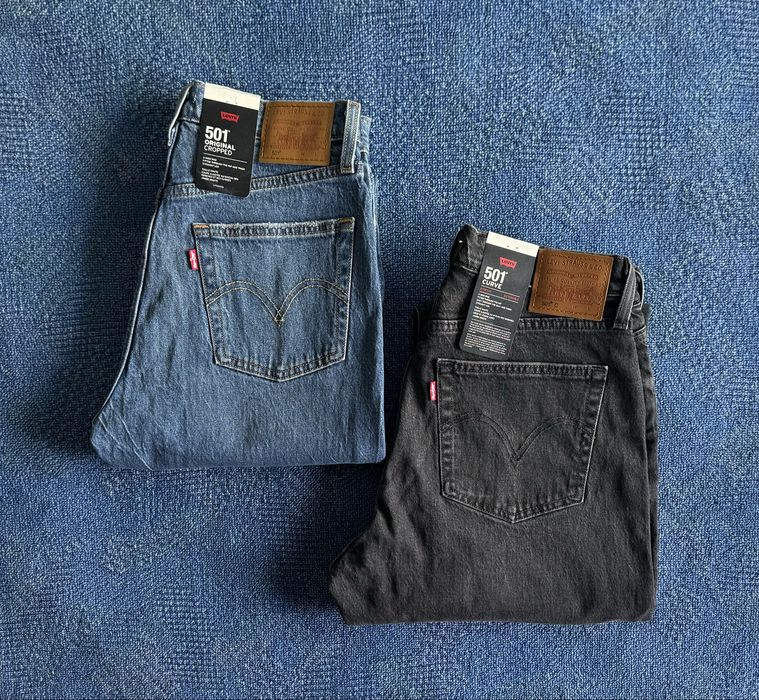Levis 501 Crop / Levi’s 501 Curve Jeans ОРИГИНАЛНИ дамски дънки - 28-30