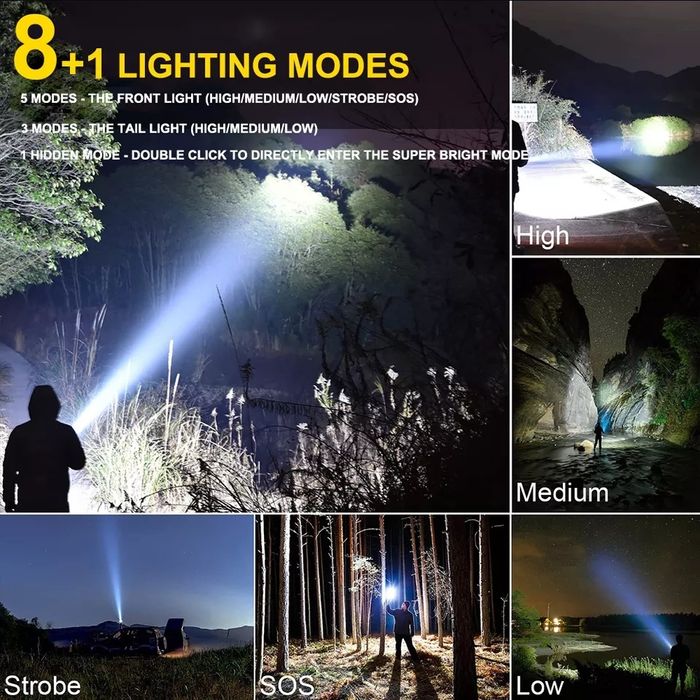 Lanterna LED P90 profesionala